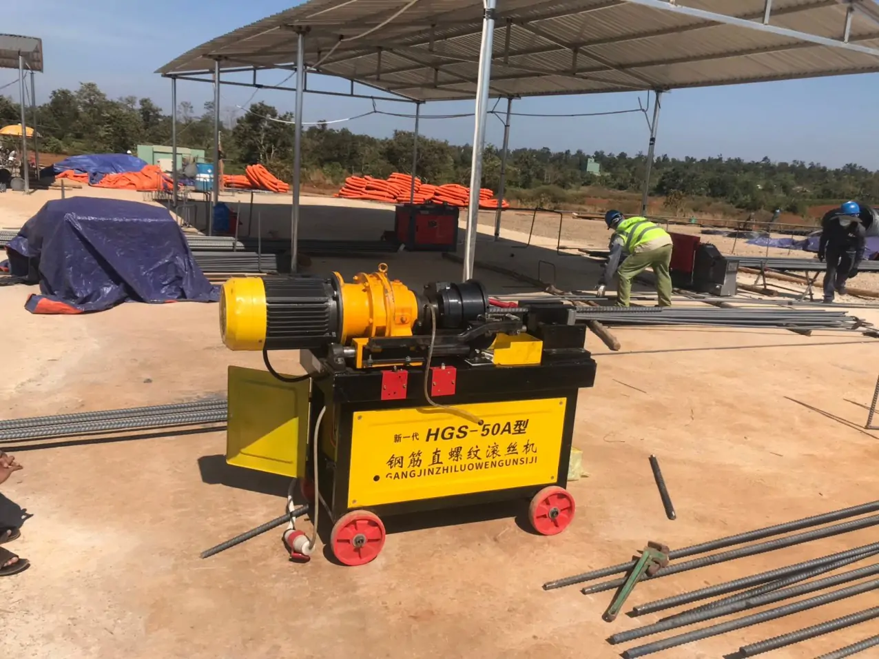 Máy tiện ren sắt cây HGS-50A