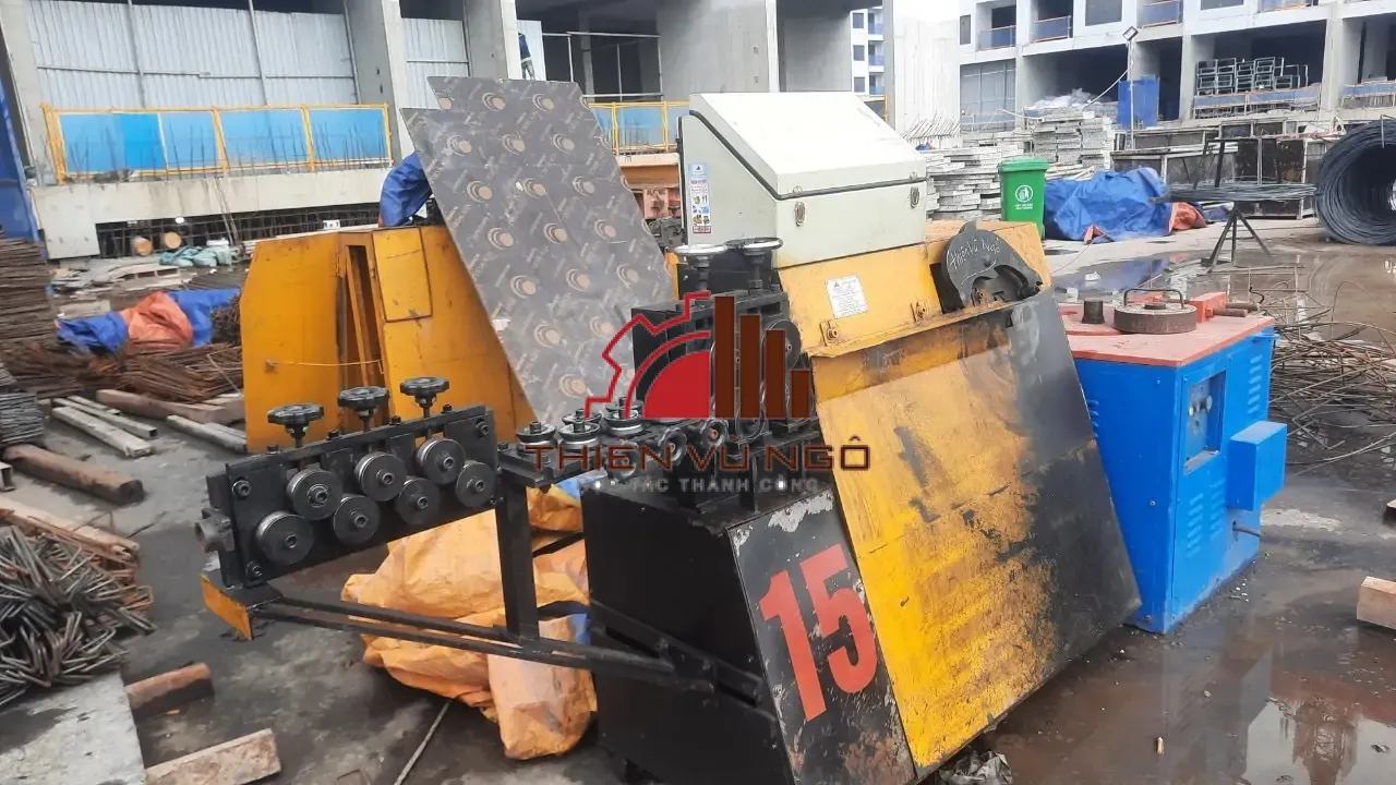 Thiên Vũ Ngô ra mắt dòng máy uốn sắt mới: Bước tiến trong tự động hóa ngành xây dựng