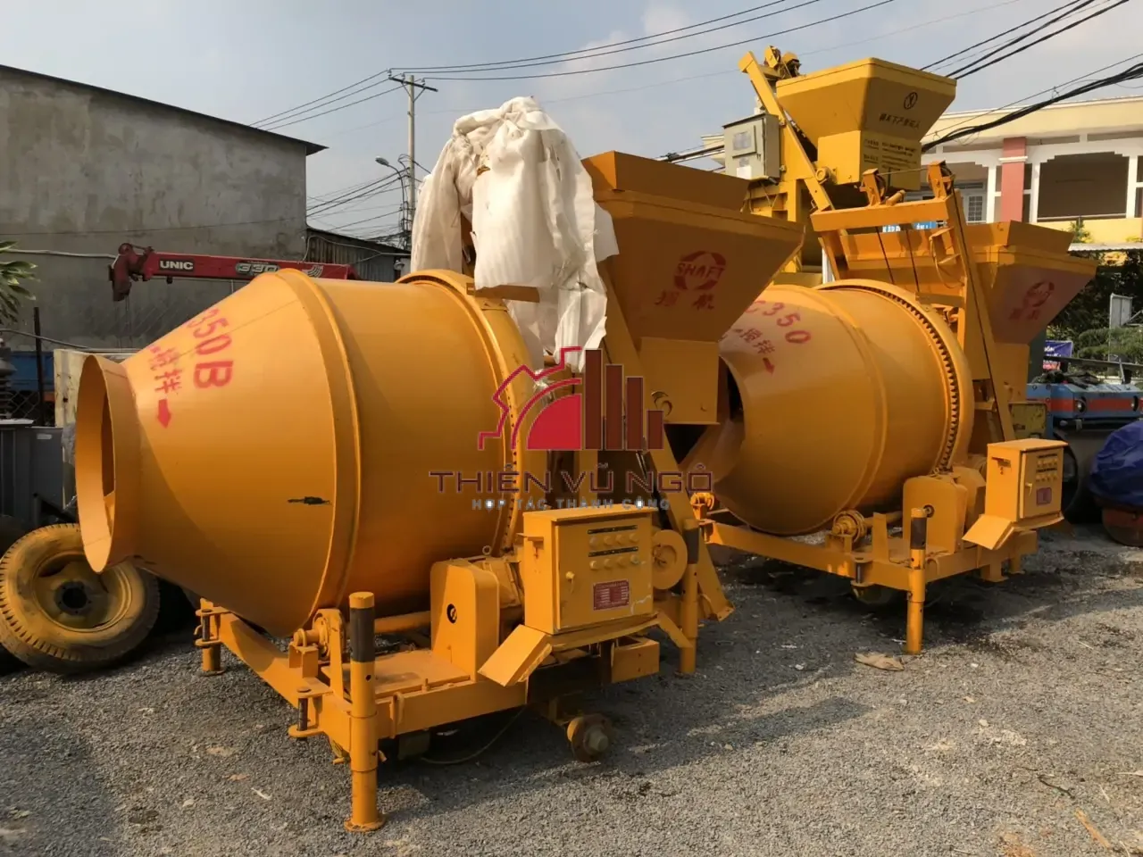 Máy Trộn Bê Tông Thiên Vũ Ngô – Nâng Cao Hiệu Quả Thi Công, Tối Ưu Chất Lượng Công Trình