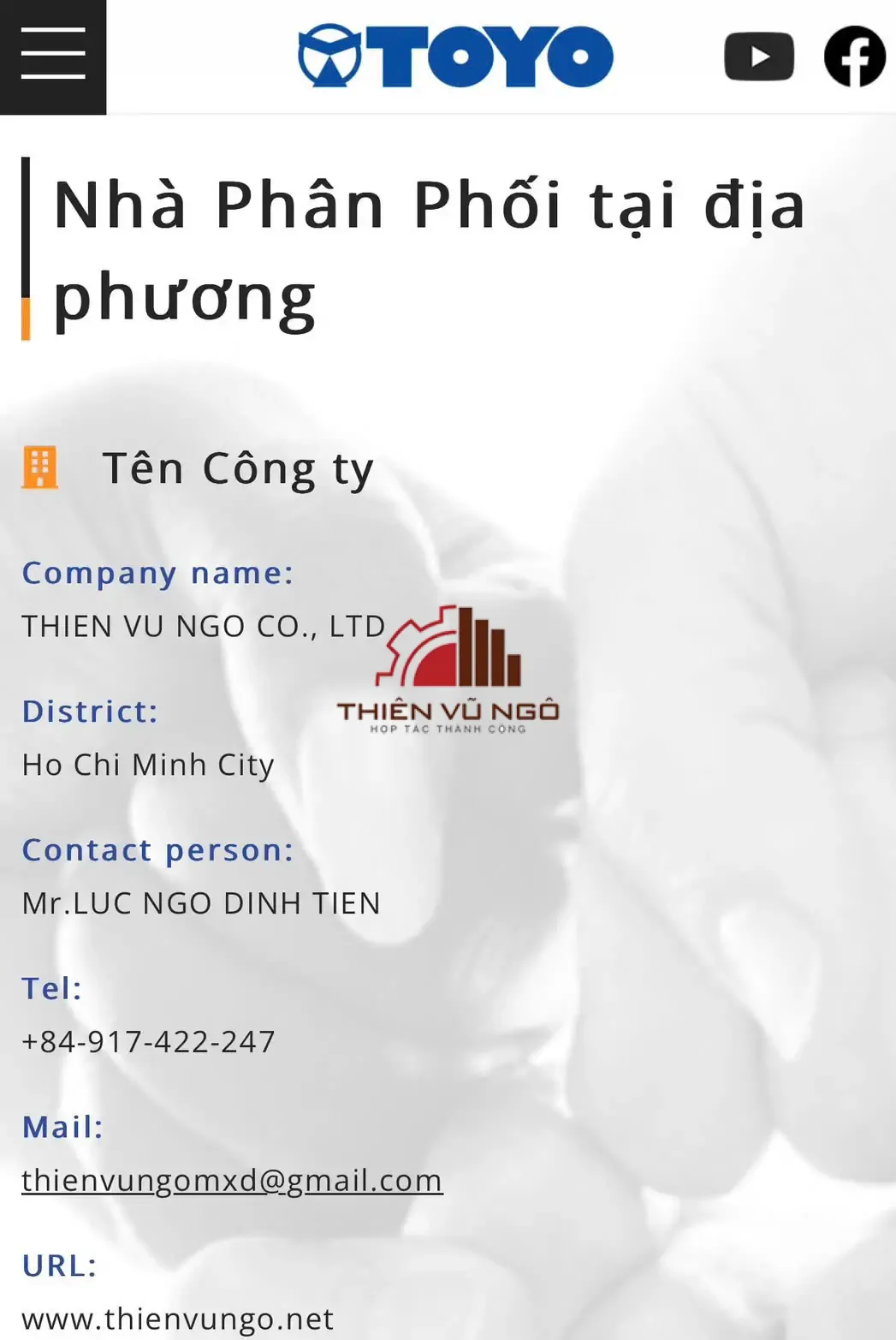 Nh&agrave; ph&acirc;n phối m&aacute;y gia c&ocirc;ng th&eacute;p c&acirc;y TOYO - Thi&ecirc;n Vũ Ng&ocirc;