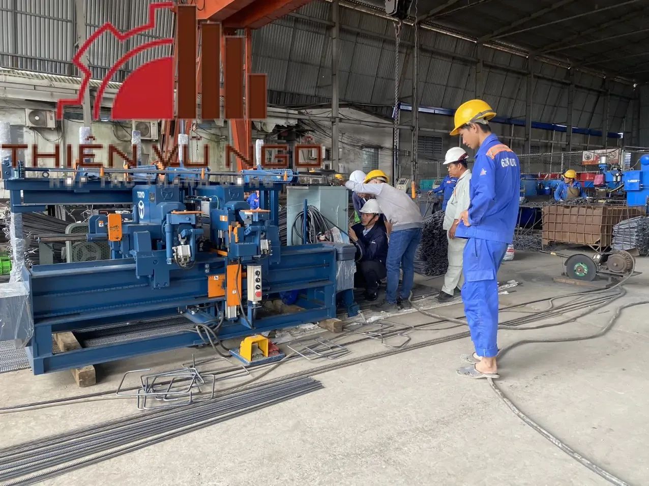 Máy uốn sắt tự động TOYO TRB-10-5II