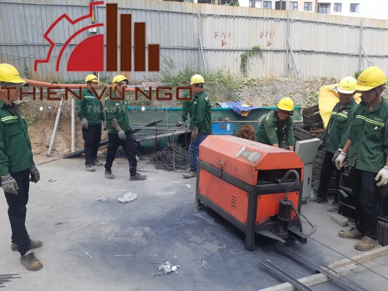 Máy duỗi cắt sắt tự động GT5-14