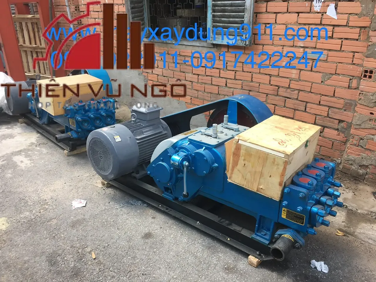 M&aacute;y bơm vữa BW250