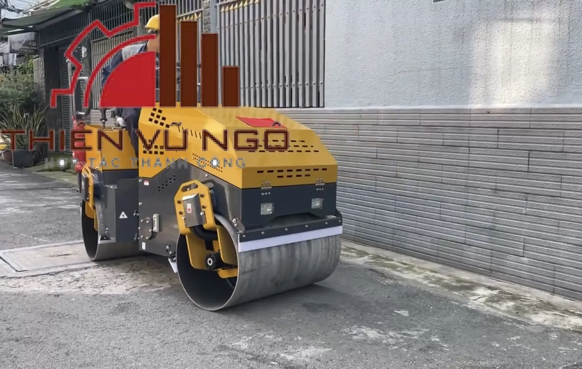 Xe Lu Rung 2 B&aacute;nh Sắt 1500kg