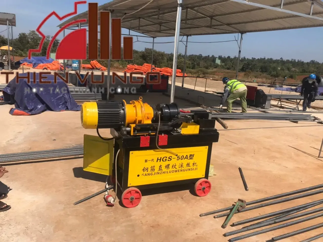 Máy tiện ren sắt cây HGS-50A