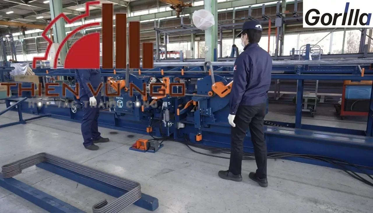 Máy Uốn Sắt Tự Động BSI-41Y4-V