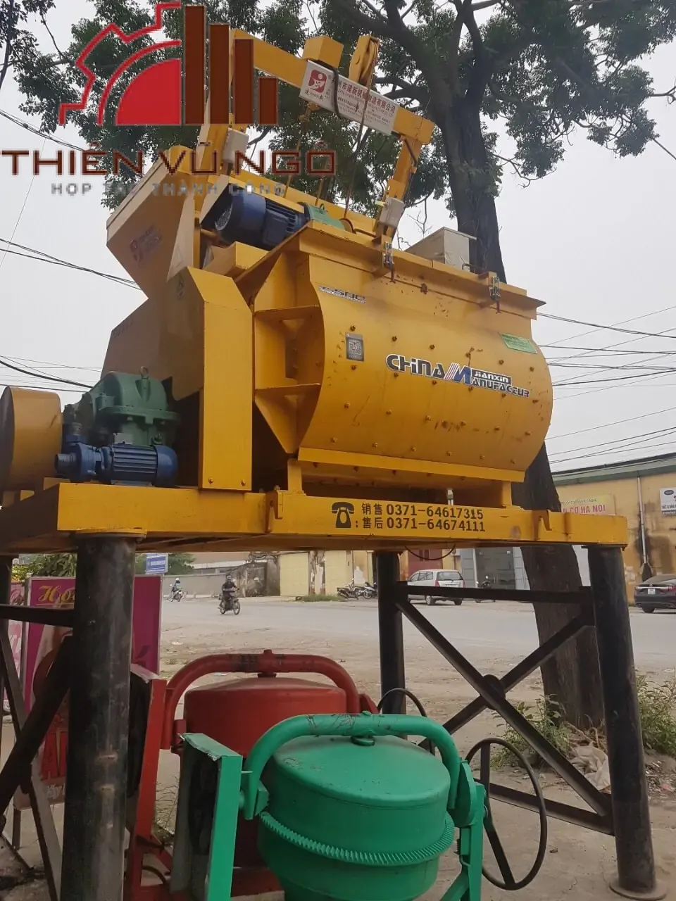 Máy Trộn Bê Tông JS500