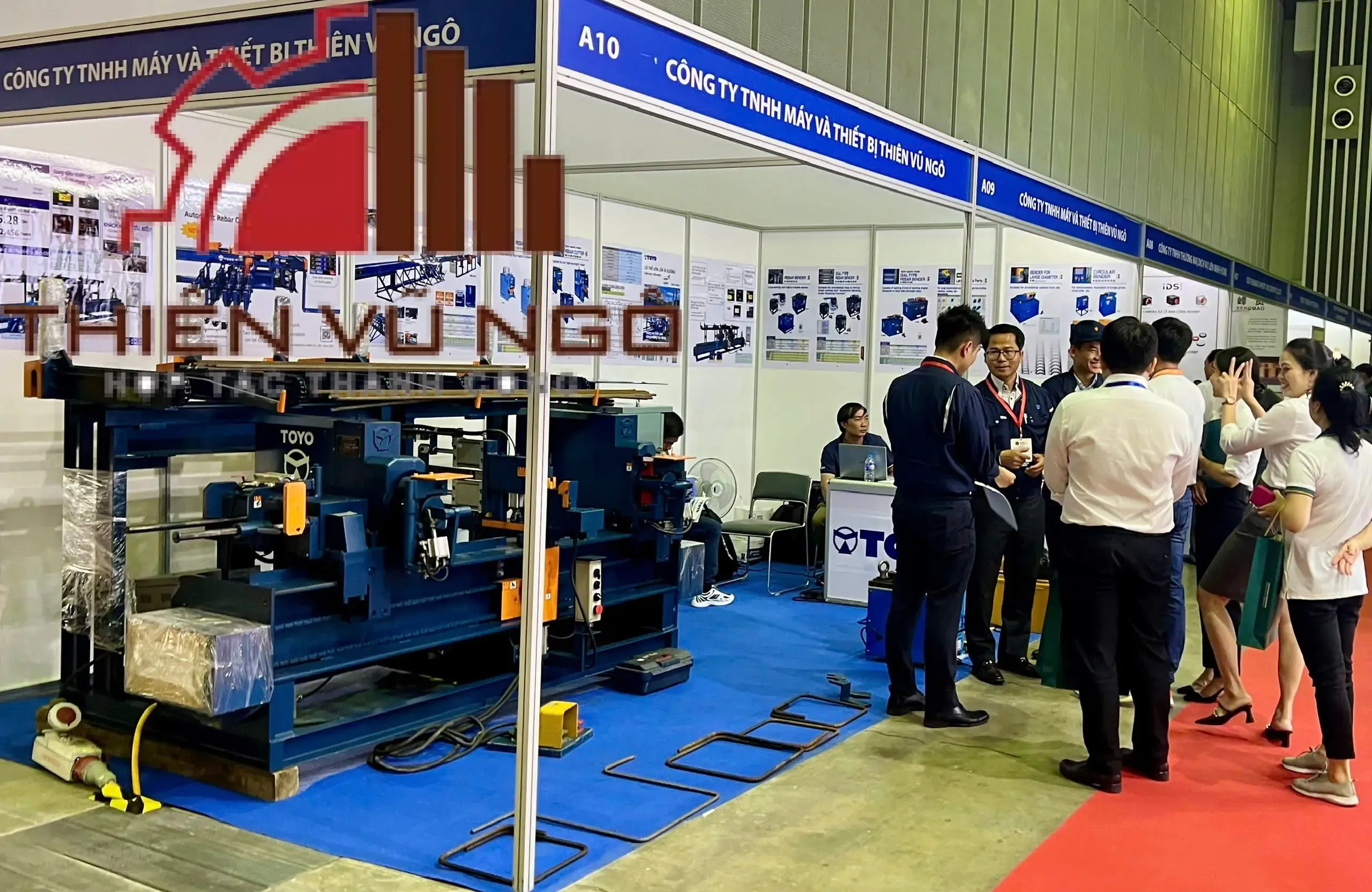 Cho thu&ecirc; M&aacute;y Uốn Sắt TOYO